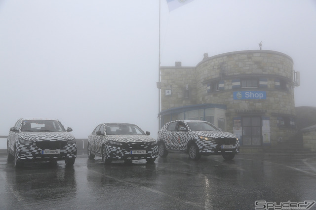 MG ZS スクープ写真