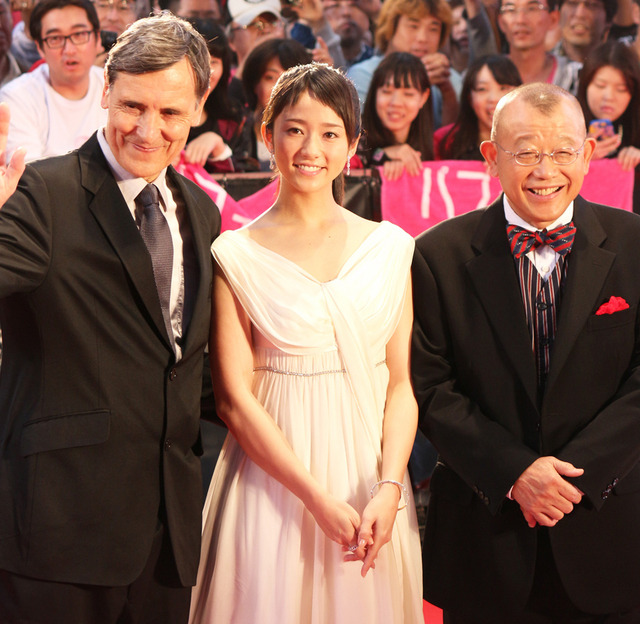 ジャック・クルーゾ、木村文乃、笑福亭鶴瓶／第28回東京国際映画祭レッドカーペットイベント