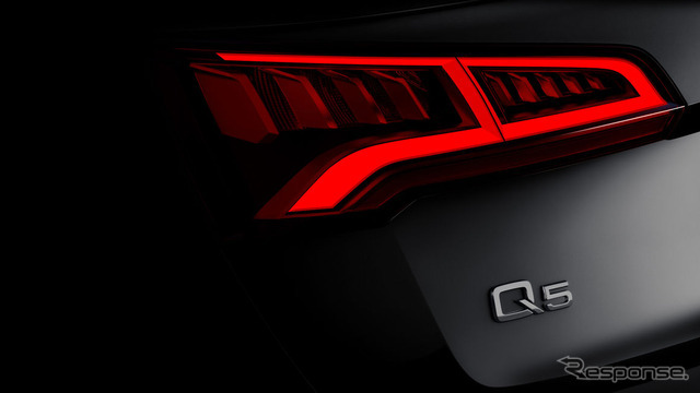 アウディ Q5 新型の予告イメージ
