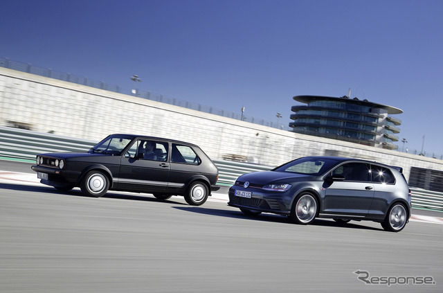 VW ゴルフGTI クラブスポーツと初代ゴルフGTI