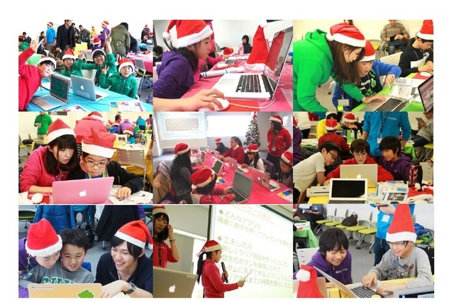 Tech Kids CAMP Christmas（過去のようす）