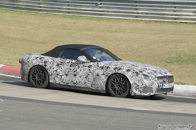 BMW Z5（トヨタスープラ兄弟車）スクープ写真