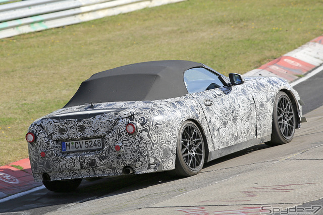 BMW Z5（トヨタスープラ兄弟車）スクープ写真