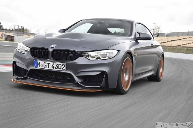 「M4 GTS」（2016）「F82」をベースにした5代目。排気量をダウンサイジング、M3の原点とも言える「ストレート6」への回帰「M4」の車名など、新たな次世代M3・M4の誕生だ。3リットル直列6気筒Mツインパワー ターボ最高馬力 431ps