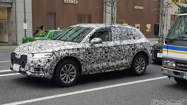 アウディ Q5 スクープ写真