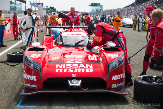 2015年のルマンで「NISSAN GT-R LM NISMO」は完走という正式リザルトは得られなかった。