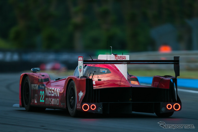 2015年のルマン24時間レースに参戦した「NISSAN GT-R LM NISMO」。