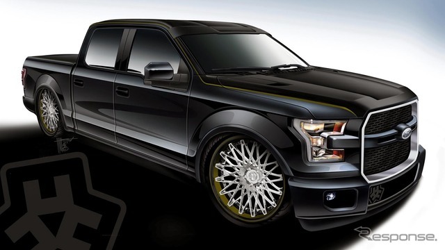 フォードF-150 Hulst Customsの予告スケッチ