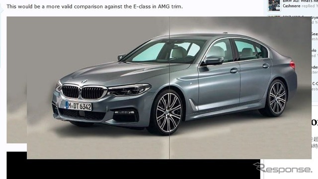 新型BMW 5シリーズセダンの画像をリークした『germancarforum』
