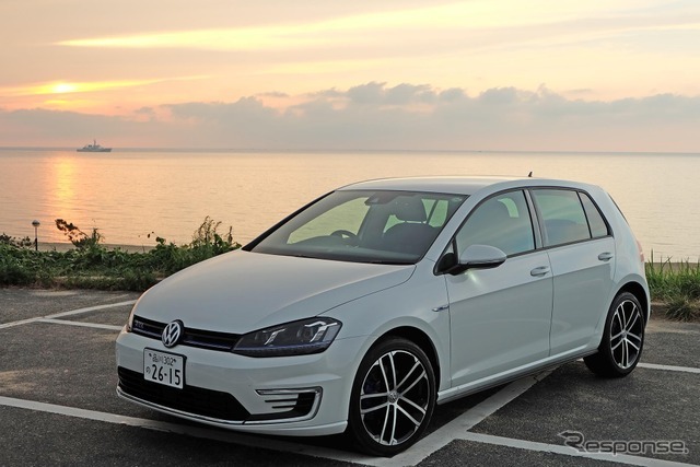 VW ゴルフGTE 4000km試乗