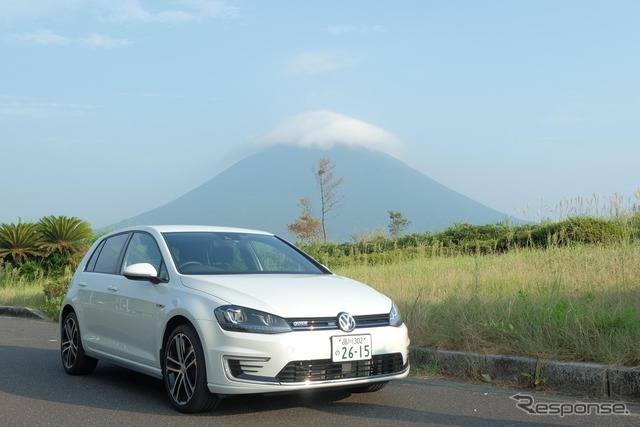 VW ゴルフGTE 4000km試乗