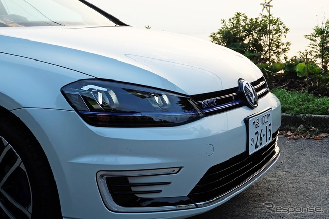 VW ゴルフGTE 4000km試乗