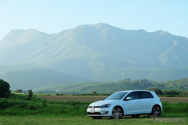 VW ゴルフGTE 4000km試乗