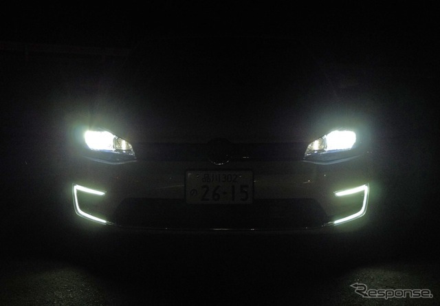 VW ゴルフGTE 4000km試乗