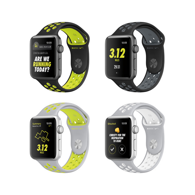 ランナー向け機能を搭載した「Apple Watch Nike+」発売開始