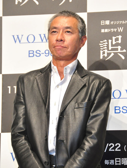 柳葉敏郎／「誤断」完成披露試写会