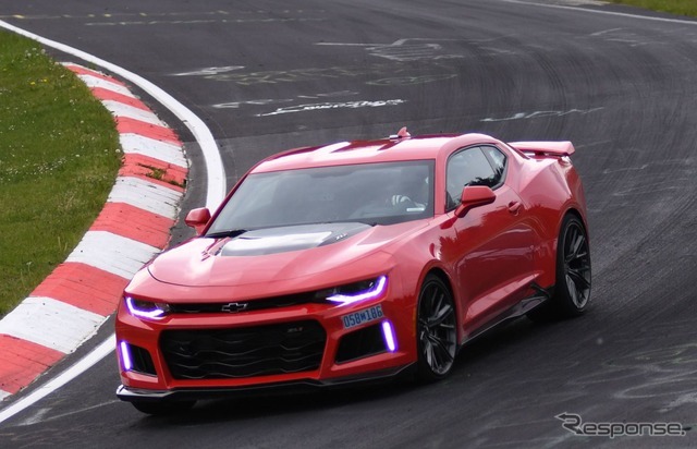 新型シボレー カマロ ZL1がニュルアタック