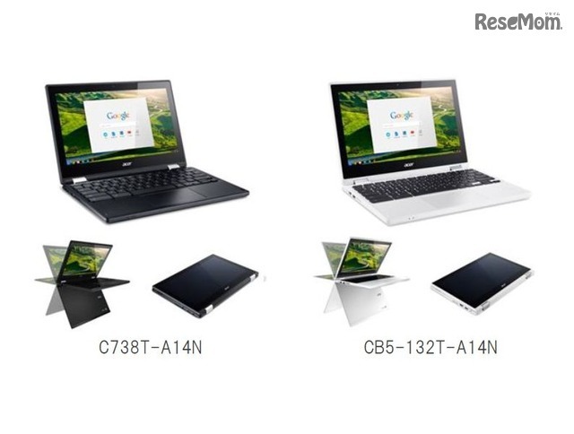 Chromebook R11「C738T-A14N」「CB5-132T-A14N」