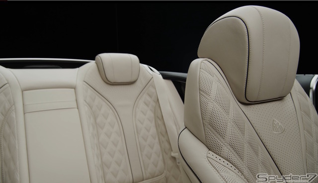 究極のオープンを予告！新型メルセデス マイバッハ S650カブリオレ、ティザーショットを公開