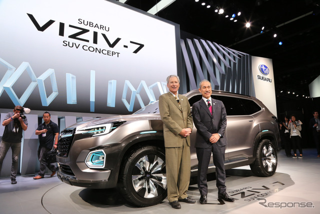 スバル VIZIV-7 SUV コンセプト（ロサンゼルスモーターショー16）