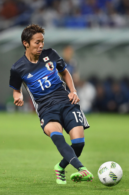 サッカー日本代表の清武弘嗣 参考画像（2016年6月7日）
