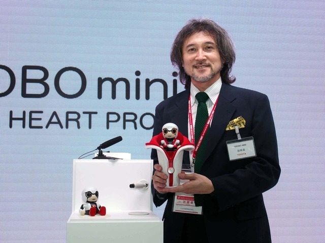 「KIROBO mini」の可能性について語る開発責任者の片山史憲氏