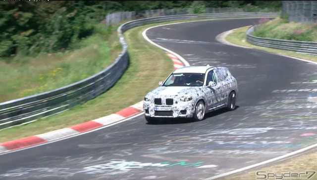BMW X3 M スクープ動画