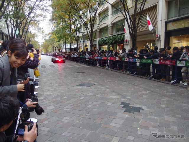 フォーミュラE東京丸の内デモラン（11月23日）