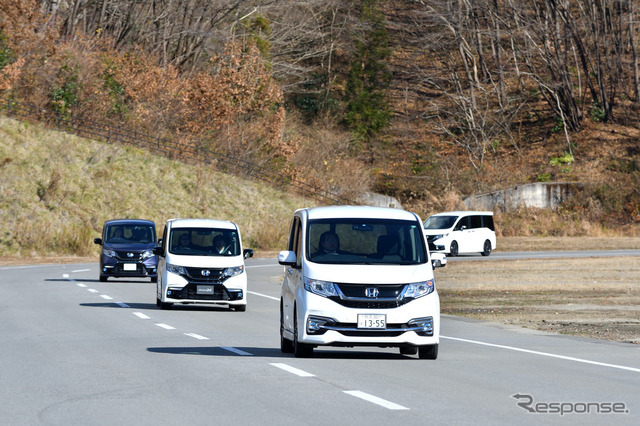 その後、ステップワゴン モデューロXに試乗